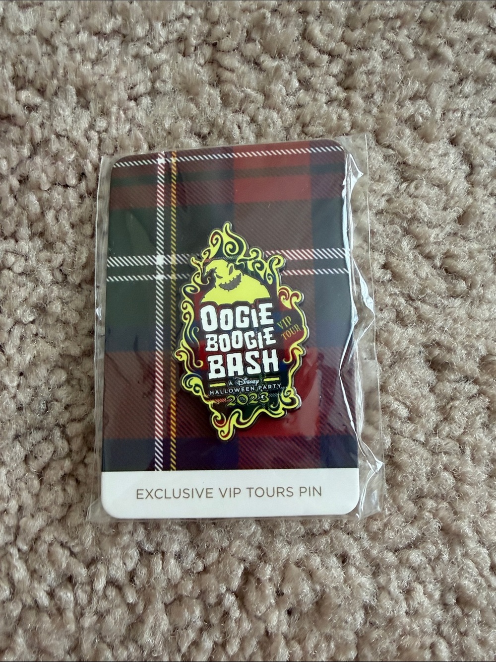 Disneyland Oogie Boogie Bash 2023 Exclusive VIP Tours Pin